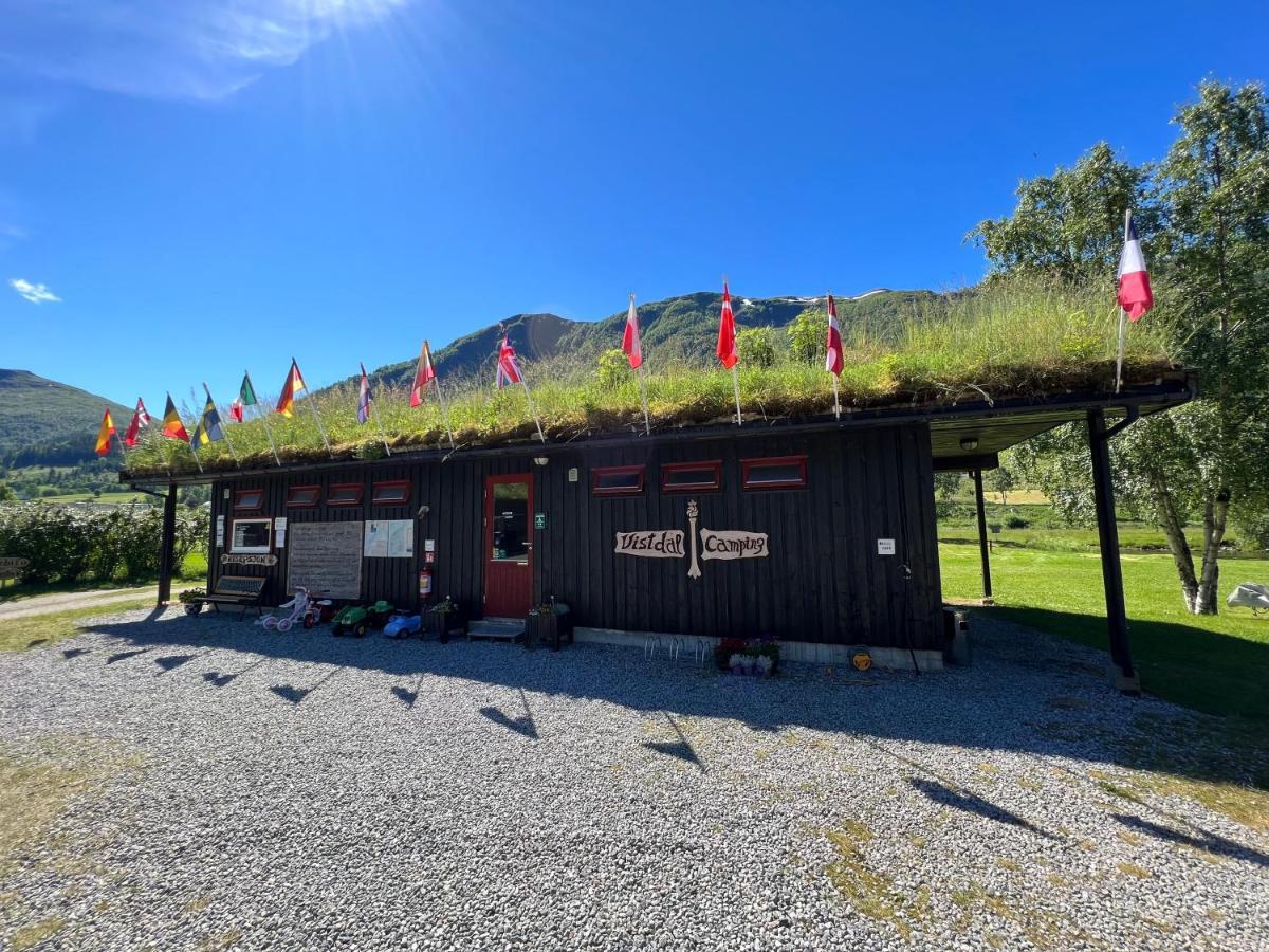 Vistdal Camping Myklebostad  Ngoại thất bức ảnh